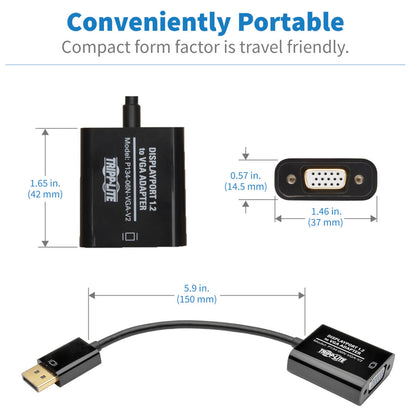 Eaton - DISPLAYPORT TO VGA ACTIVE ADAPTER V