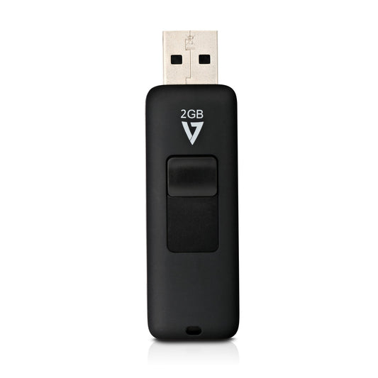 V7 - VF22GAR-3E unidad flash USB 2 GB USB tipo A 2.0 Negro