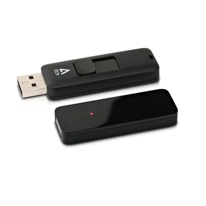 V7 - VF24GAR-3E unidad flash USB 4 GB USB tipo A 2.0 Negro