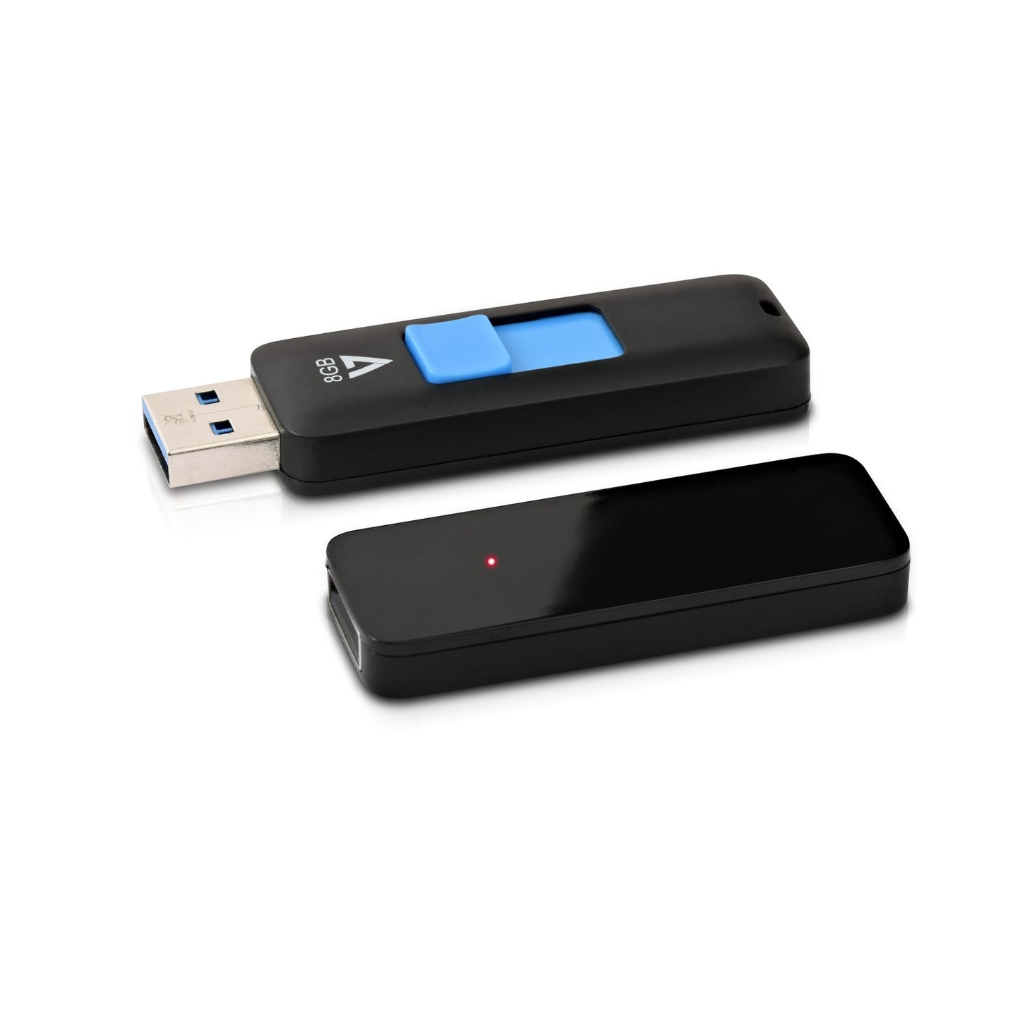 V7 - Lápiz USB 3.0 con deslizador de 8 GB