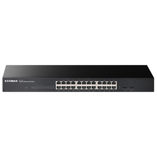 Edimax - GS-1026 V3 switch No administrado Gigabit Ethernet (10/100/1000) Negro