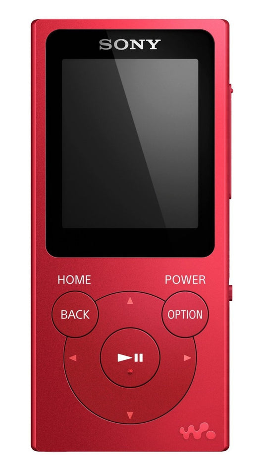 Sony - Walkman NW-E394 Reproductor de MP3 Rojo 8 GB