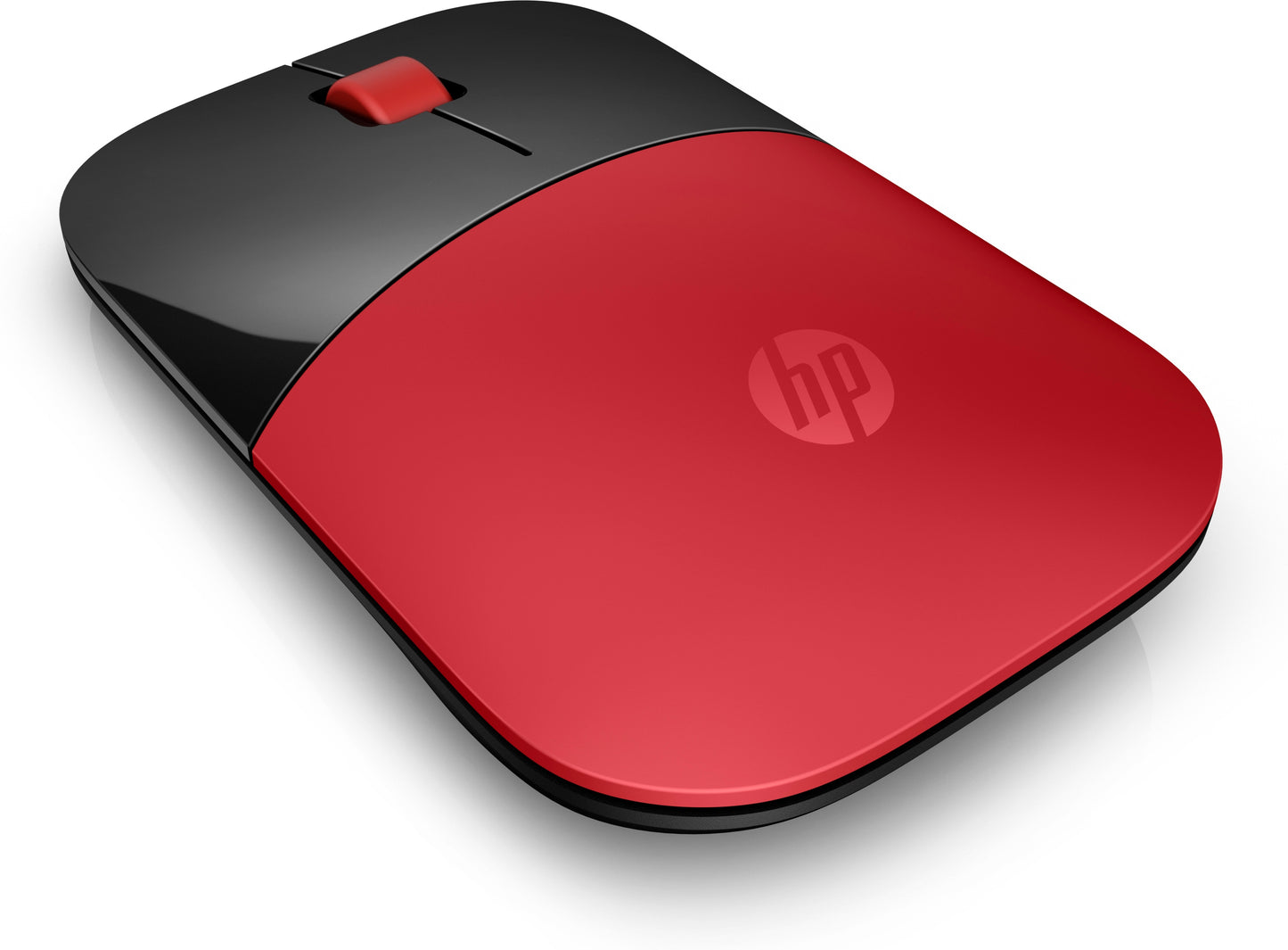 HP - Ratón inalámbrico rojo Z3700