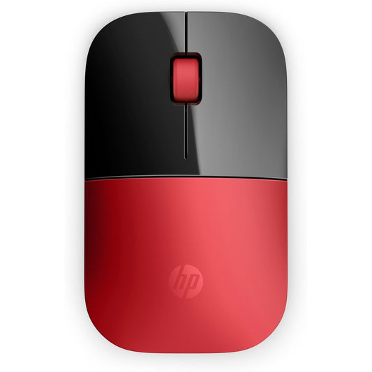 HP - Ratón inalámbrico rojo Z3700