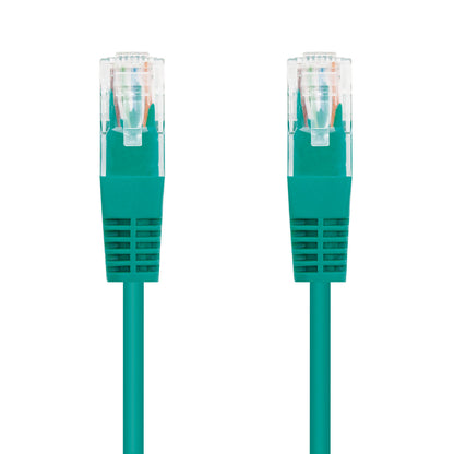 Nanocable - 10.20.0101-GR cable de red Verde 1 m Cat5e U/UTP (UTP)