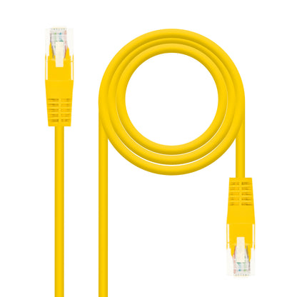 Nanocable - 10.20.0102-Y cable de red Amarillo 2 m Cat5e U/UTP (UTP)