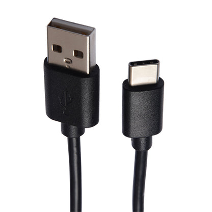 V7 - Cable USB negro con conector USB 2.0 A macho a USB-C macho 2m 6.6ft