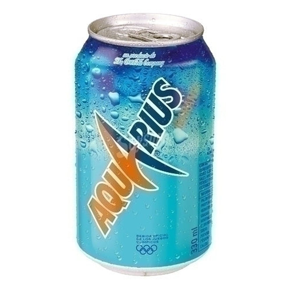 Aquarius - REFRESCO AQUARIUS NARANJA LATA 330ml