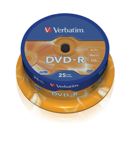 Verbatim - 43667 4 7 GB DVD-R 25 pieza(s)