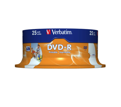 Verbatim - 43538 DVD en blanco 4 7 GB DVD-R 25 pieza(s)