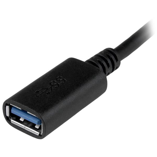 StarTech.com - Cable Adaptador USB-C a USB-A - M/H - 15 cm - Certificado USB-IF