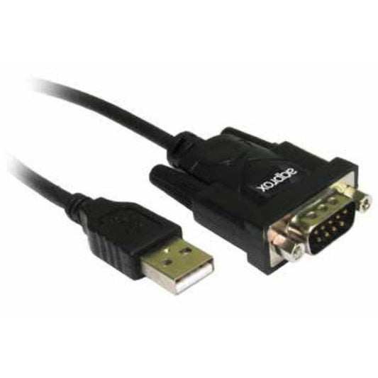 Approx - appC27 cable de serie Negro 0 75 m USB tipo A DB-9