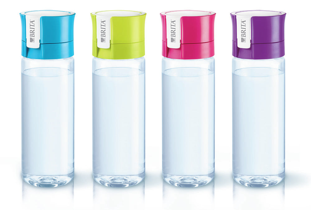 Brita - Fill&Go Bottle Filtr Lime Botella con filtro de agua Cal  Transparente