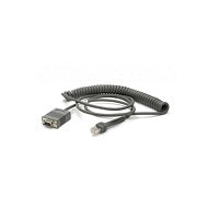 Zebra - CBA-RF3-C09ZAR cable de serie Negro 2 8 m RS232 DB9