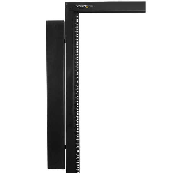 StarTech.com - Gestor Organizador Vertical de Cableado con Lengüetas - 0U - 91cm