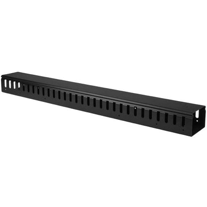 StarTech.com - Gestor Organizador Vertical de Cableado con Lengüetas - 0U - 91cm