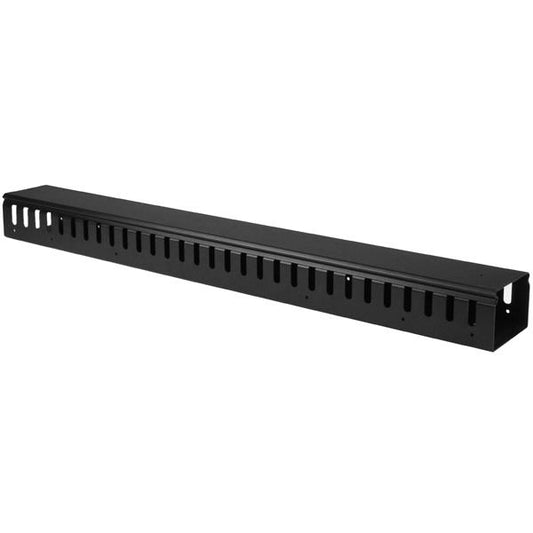 StarTech.com - Gestor Organizador Vertical de Cableado con Lengüetas - 0U - 91cm