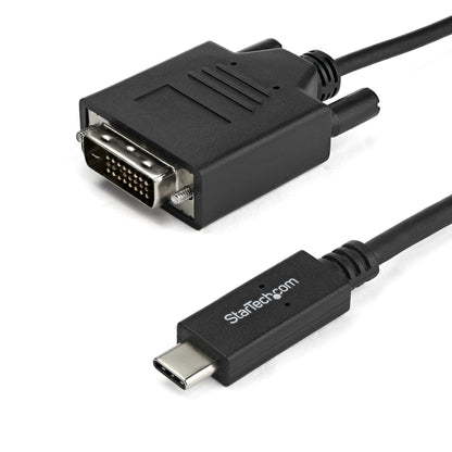 StarTech.com - Cable de 1m USB-C a DVI - 1920 x 1200 - Negro