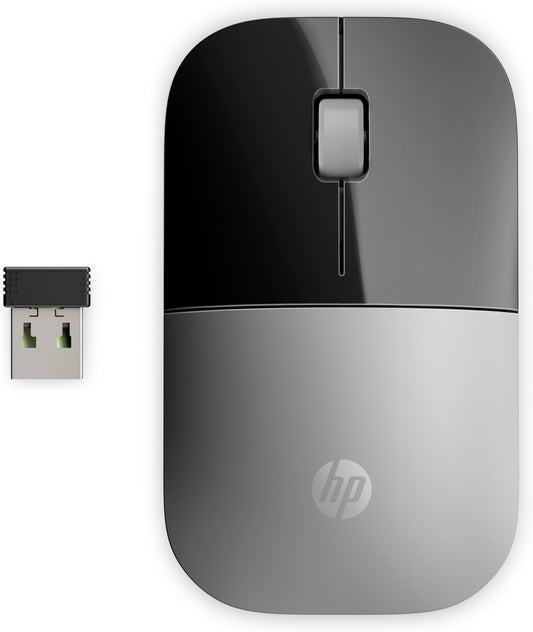 HP - Ratón inalámbrico Z3700 plateado