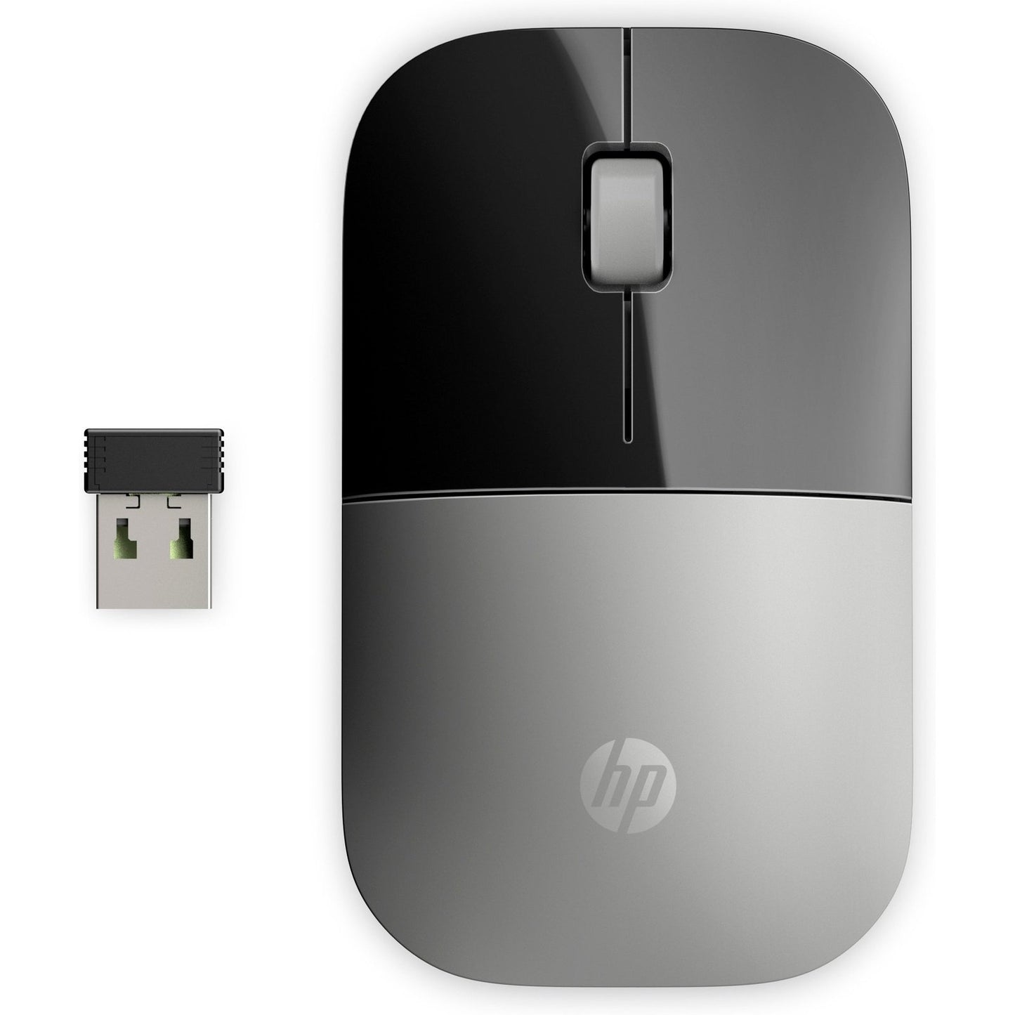 HP - Ratón inalámbrico Z3700 plateado