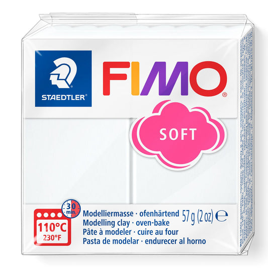 Staedtler - FIMO 8020 Pasta de modelar 57 g Blanco 1 pieza(s)