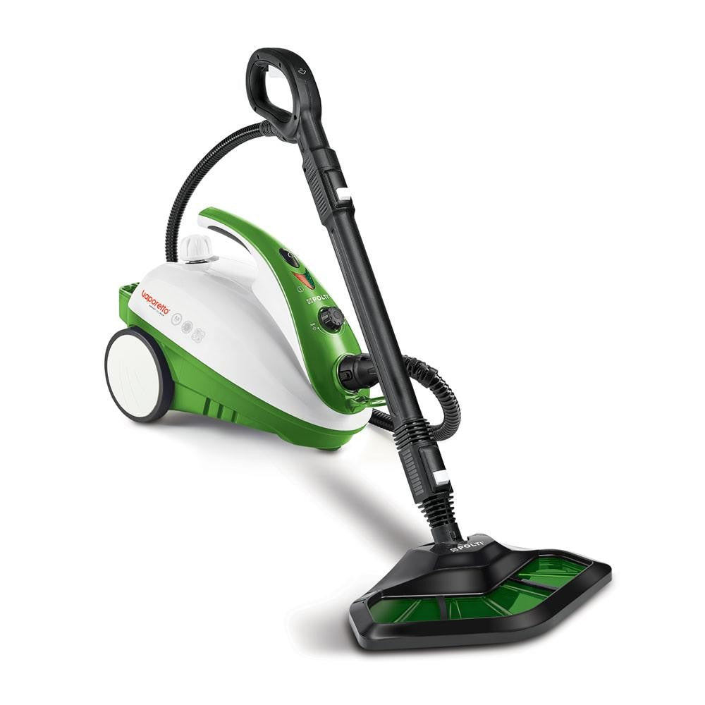 Polti - Smart 35 Mop Limpiador a vapor de cilindro 1 6 L 1800 W Negro  Verde  Blanco