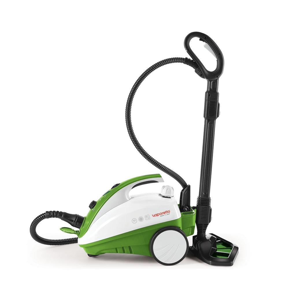 Polti - Smart 35 Mop Limpiador a vapor de cilindro 1 6 L 1800 W Negro  Verde  Blanco