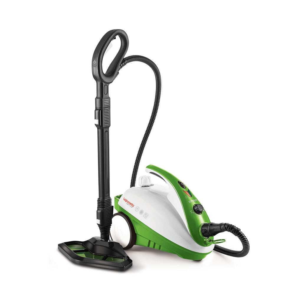 Polti - Smart 35 Mop Limpiador a vapor de cilindro 1 6 L 1800 W Negro  Verde  Blanco