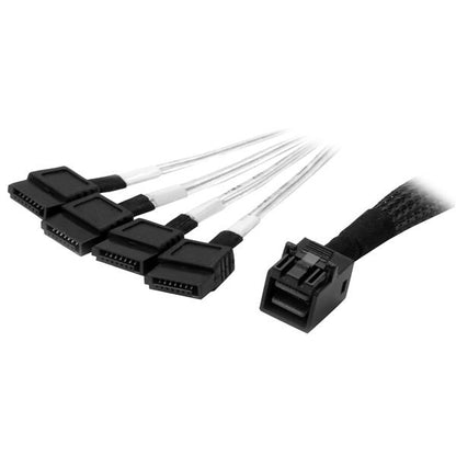 StarTech.com - Cable Mini SAS Interno a SATA de 1m - Cable SFF-8643 a 4x SATA