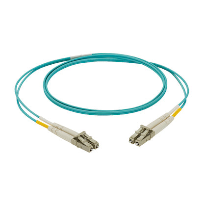 Panduit - NKFPX2ELLLSM005 cable de fibra optica 5 m LC OM3 Color aguamarina  Azul