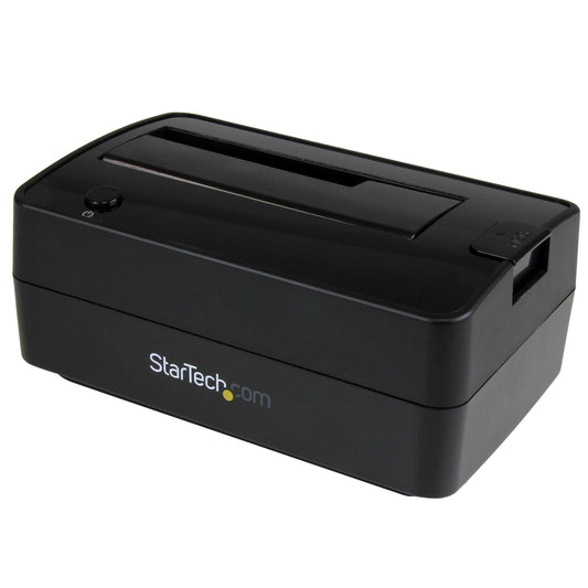 StarTech.com - Docking Station USB 3.1 (10Gbps) / eSATA a SATA III de 1 Bahía para Discos Duros y SSDs de 2 5/3 5" - con Bahía de Carga Superior