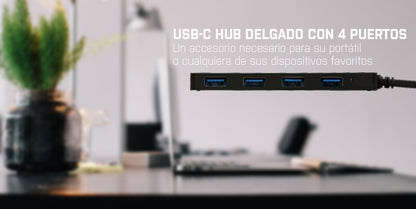 i-tec - Advance USB-C Slim Passive HUB 4 Port