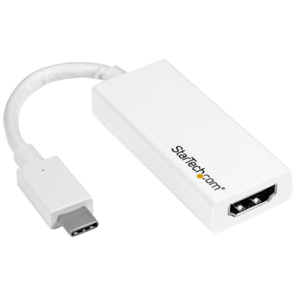 StarTech.com - Adaptador USB-C a HDMI - 4K 60Hz - Blanco