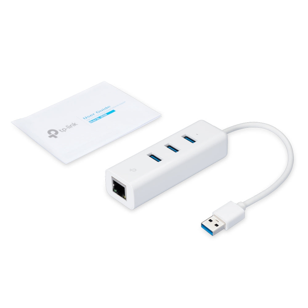 TP-Link - UE330 USB 3.2 Gen 1 (3.1 Gen 1) Type-A 1000 Mbit/s Blanco