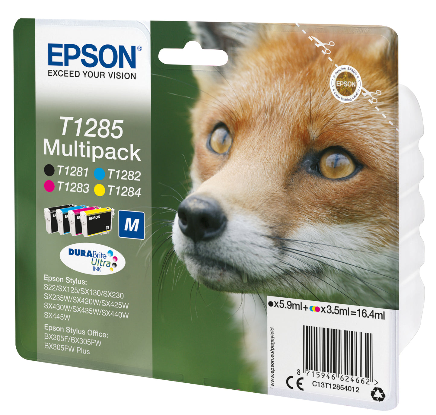 Epson Fox Multipack T1285 4 colores