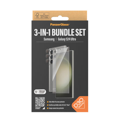 PanzerGlass - 3-in-1 Bundle Glas  Case  Cam Protector de pantalla Samsung 1 pieza(s)