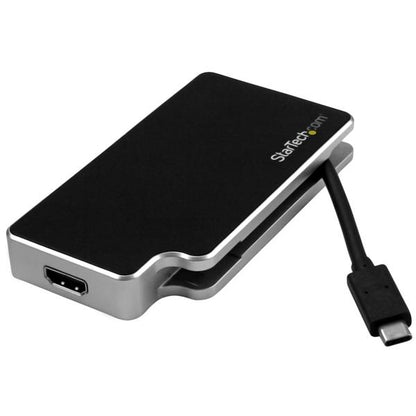 StarTech.com - Adaptador de Viajes A/V 3-en-1 USB-C a VGA  DVI o HDMI - 4K