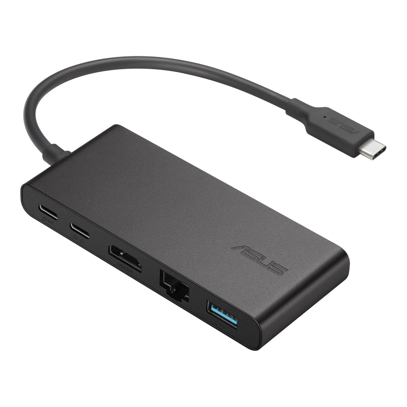 ASUS - Dock 4K Alámbrico USB 3.2 Gen 2 (3.1 Gen 2) Type-C Negro