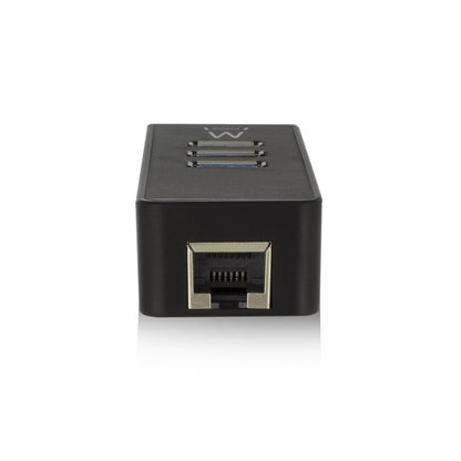 Ewent - EW1140 base para portátil y replicador de puertos USB 3.2 Gen 1 (3.1 Gen 1) Type-A Negro