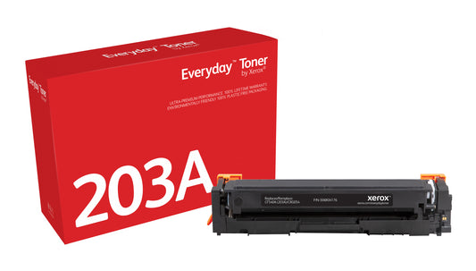 Everyday El tóner ™ Negro de Xerox es compatible con HP 203A (CF540A), Capacidad estándar