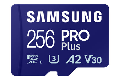 Samsung - PRO Plus MB-MD256SA/EU memoria flash 256 GB MicroSD UHS-I Clase 3