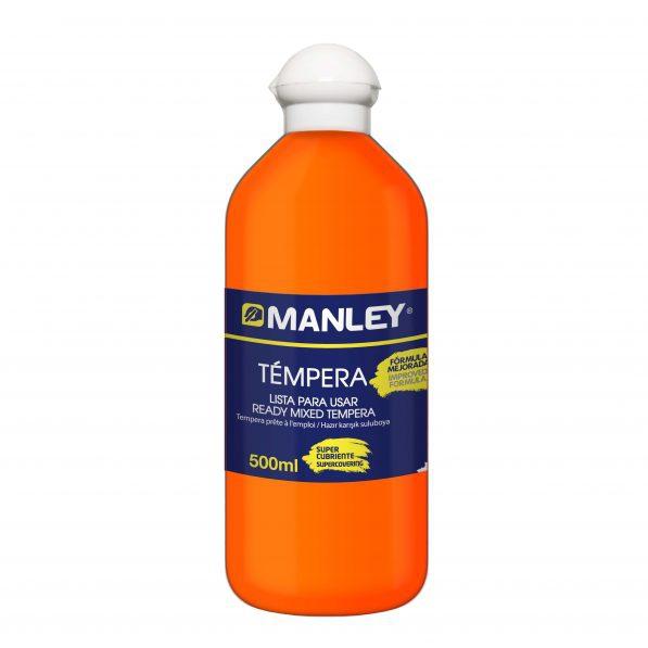 Manley - BOTE 500ML TEMPERA LIQUIDA MANLEY NARANJA MNP18793