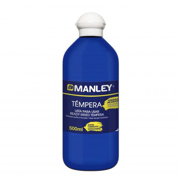 Manley - BOTE 500ML TEMPERA LIQUIDA MANLEY AZUL OS MNP18926