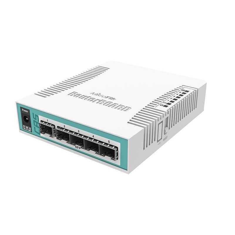 Mikrotik - CRS106-1C-5S switch Gigabit Ethernet (10/100/1000) Energía sobre Ethernet (PoE) Blanco