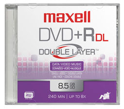 Maxell - DVD+R DL 10 Pack 8 5 GB 10 pieza(s)