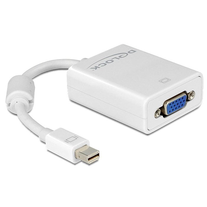 DeLOCK - Adapter mini Displayport / VGA FM 0 18 m VGA (D-Sub) Blanco