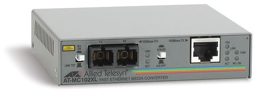 Allied Telesis - AT-MC102XL convertidor de medio 100 Mbit/s