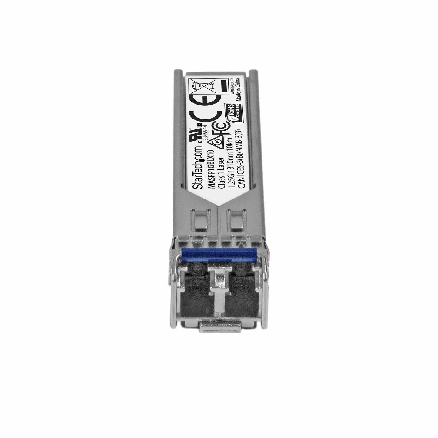 StarTech.com - Módulo SFP Compatible con Cisco Meraki MA-SFP-1GB-LX10 - 1000BASE-LX - Monomodo 1GbE - SFP Ethernet Gigabit 1Gb - LC 10km - 1310nm - Cisco Meraki MS225  MX400  MS250 DDM