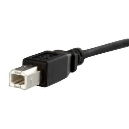 StarTech.com - Cable USB de Montaje en Panel USB B a USB B de 30cm - Hembra a Macho