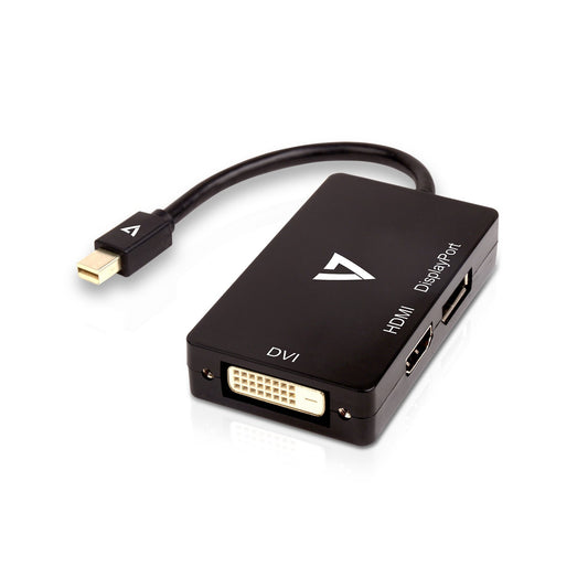 V7 - Adaptador Mini-DisplayPort (m) a DisplayPort  HDMI o DVI (h)